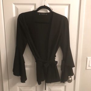 Zara wrap jacket